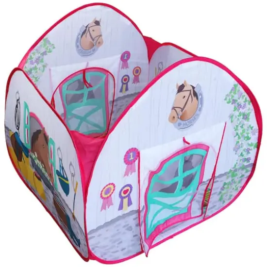 Fun2Give Pop It Up Horse Stable Pop-Up Playtent {10}
