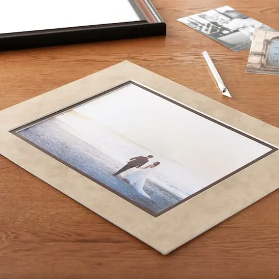 11" x 14" Double Mat By Studio Décor®, 8" x 10" Opening Brown {3}