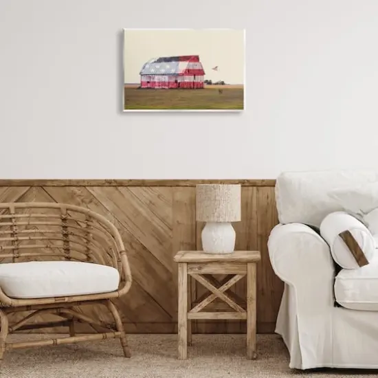 Stupell Industries Americana Farmhouse Barn Wall Plaque Art {3}