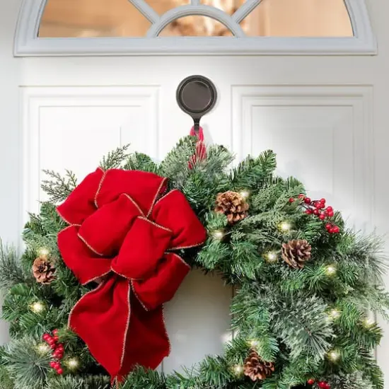 Haute Decor Attract&reg; Pinch-Free Magnetic Wreath Hangers, 2ct. Oil Rubbed Bronze {4}