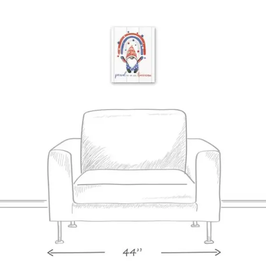 Proud to be an American Canvas Wall Art {6}