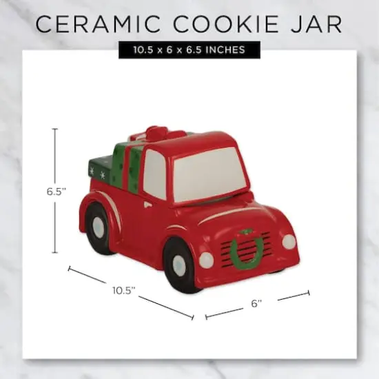 DII&reg; Christmas Truck Cookie Jar {6}