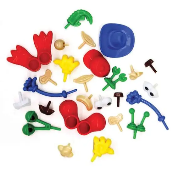 Creativity Street® Modeling Dough & Clay Body Parts & Accessories, 6 Packs of 26 Pieces {3}