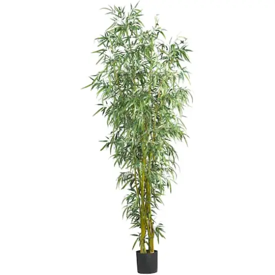 8ft. Potted Fancy Style Bamboo Silk Tree {1}