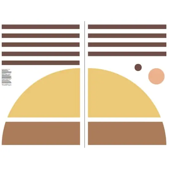 WallPops Very Gay Paint Rise Up Lights Modular Mural Peel & Stick Wall Decals {6}