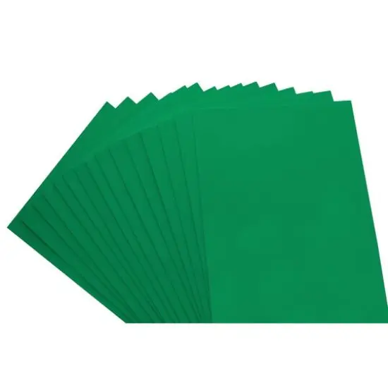 Essentials by Leisure Arts 9" x 12" Foam Sheets, 15ct. Green {4}