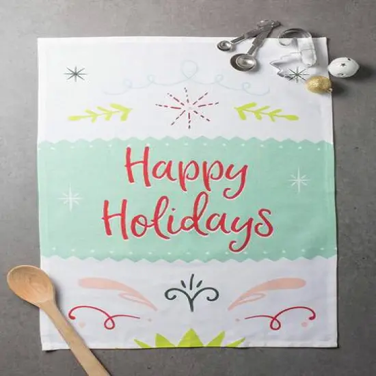DII&reg; Winter Wishes Holiday Dishtowel Set {6}