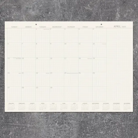 TF Publishing Medium 2025 Vintage Professional Monthly Blotter Desk Pad Calendar {4}