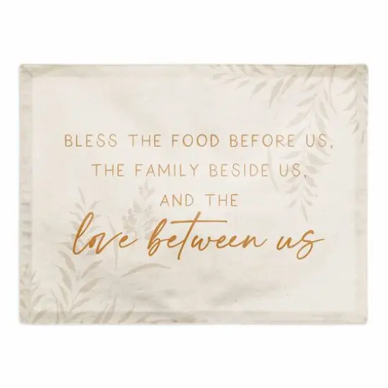 Fall Love Between Us Cotton Twill Placemat {1}