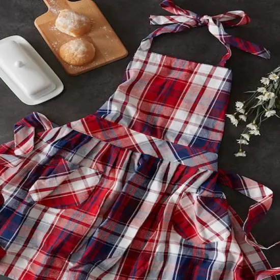 DII&reg; Americana Plaid Apron {6}