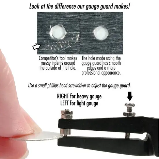 The Beadsmith&reg; 1.8mm Punch Plier with Gauge Guard {3}