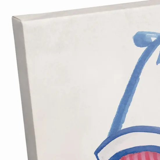 Candy Cane Swimsuit Canvas Wall Art {4}