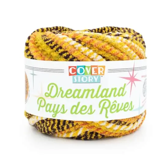 Lion Brand&reg; Cover Story&trade; Dreamland Yarn Sunflowers {1}