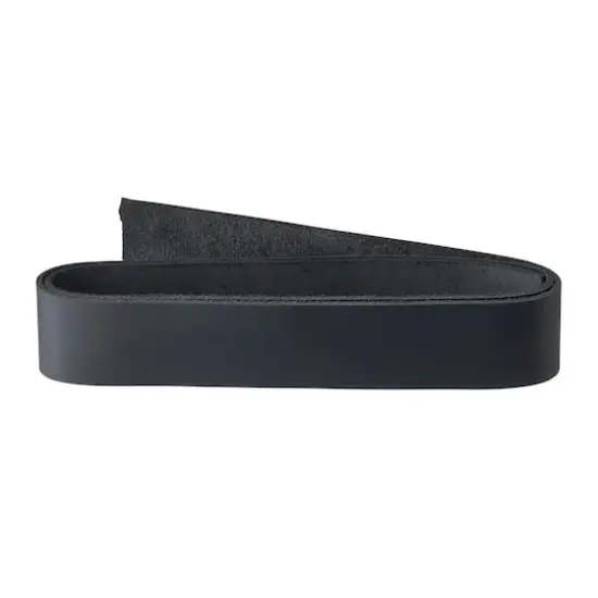 Black Genuine Leather Strip by ArtMinds&trade; {4}