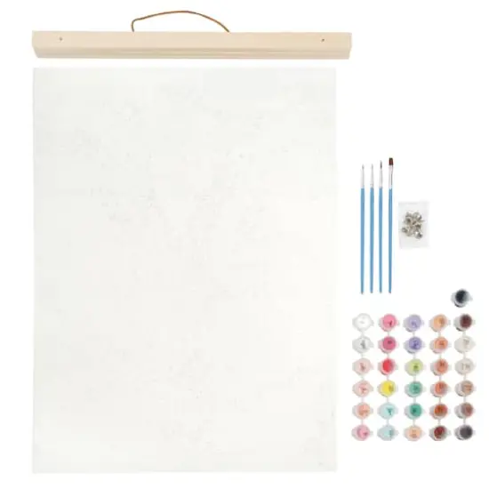Floral Cow Paint-by-Number Kit by Artist's Loft™ Necessities™ {3}