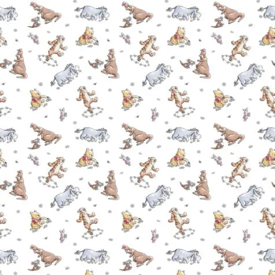 Disney Pooh & Friends Cotton Fabric {3}