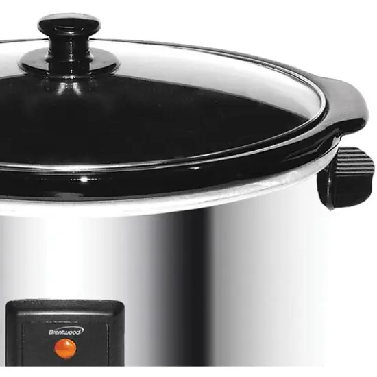 Brentwood 8qt. Stainless Steel Slow Cooker {4}