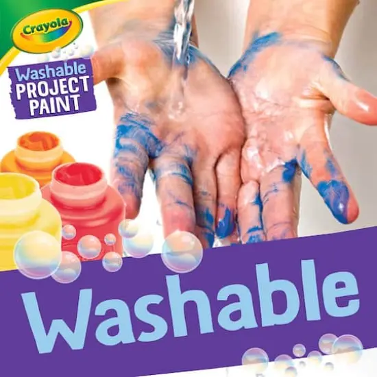 Crayola&reg; Bold Colors Washable Project Paint, 6ct. {5}