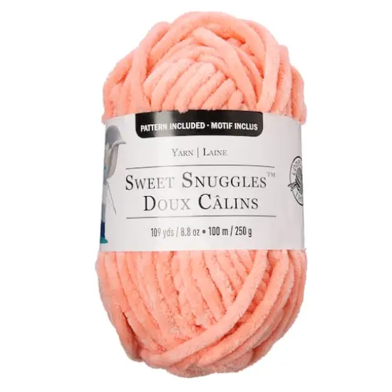 Sweet Snuggles&trade; Yarn by Loops & Threads&reg; Coral {5}