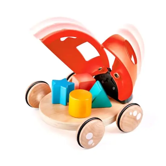 Hape Shape-Sorter Ladybug Wooden Toddler Toy {5}