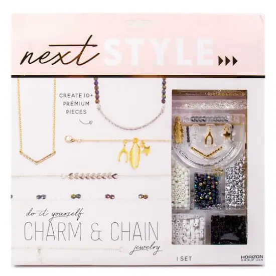 Next Style&trade; DIY Charm & Chain Jewelry {1}
