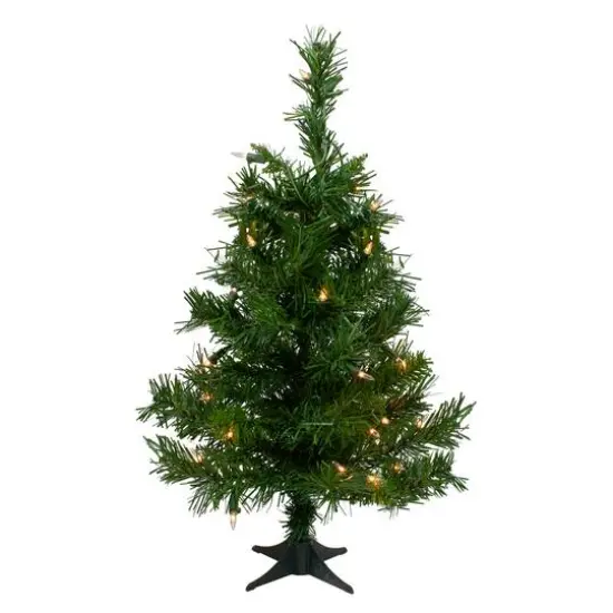 2ft. Pre-Lit Royal Pine Artificial Christmas Tree, Clear Lights {1}