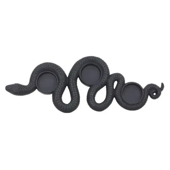 15.5" Black Snake Tealight Holder by Ashland&reg; {3}