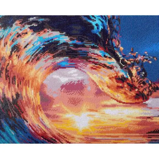 Diamond Art Premium Tidal Wave Kit {1}