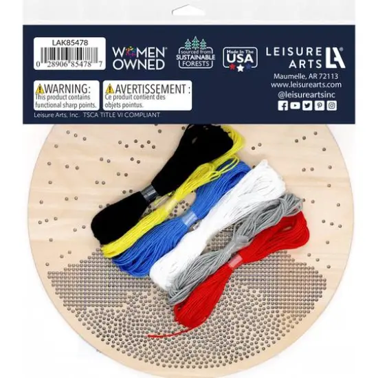 Leisure Arts&reg; Intermediate Lighthouse Wood Stitchery Kit {3}