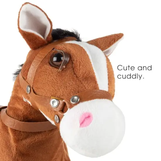 Toy Time Animated Plush Horse Toy {6}