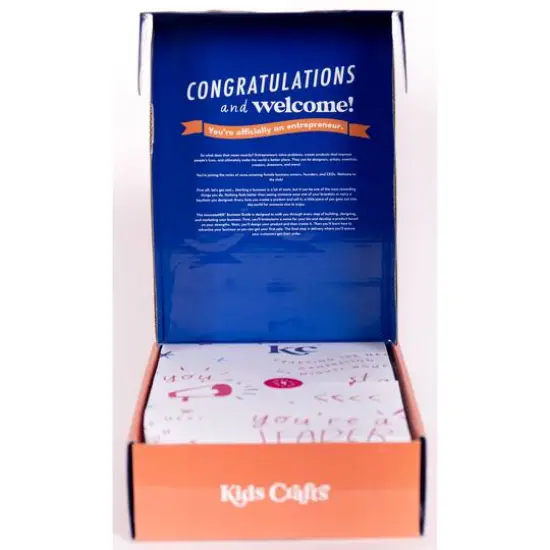 Kids Crafts Make & Sell Cupcake Topper Business Craft Kit {9}