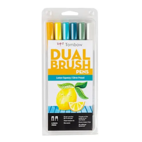 Tombow Lemon Squeezy Dual Brush Pen Set {1}