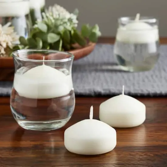 Ivory Floater Candle by Ashland&reg; {3}