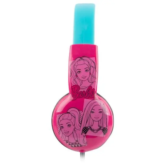Barbie&reg; Blue & Pink Kid-Safe Headphones {6}
