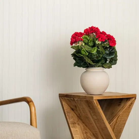 Red Geranium Bush {3}