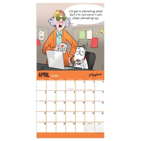 2026 Maxine Mini Calendar {3}