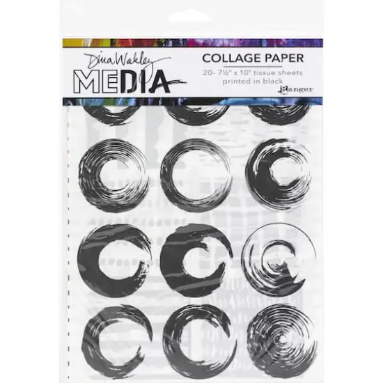 Dina Wakley Media Elements Collage Paper {1}