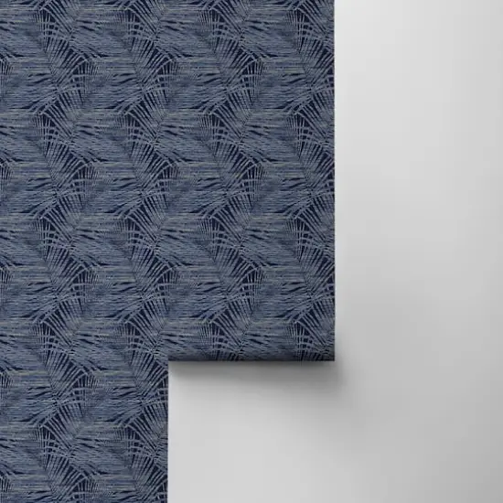 Tommy Bahama&reg; Shadow Palms Peel & Stick Wallpaper Indigo {9}