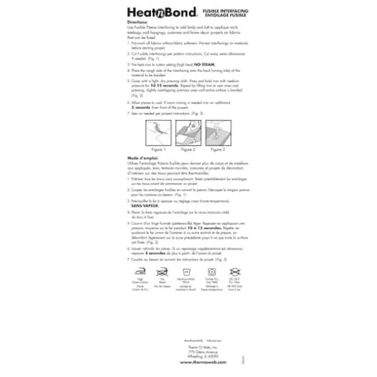 Heat n Bond&reg; Craft Extra Firm Iron-On Fusible Interfacing {4}