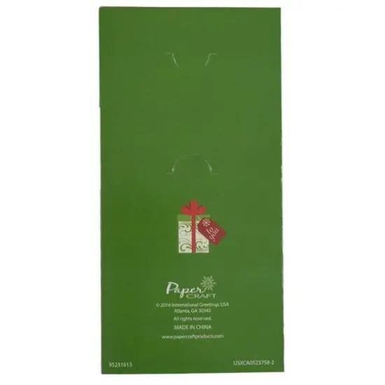 JAM Paper Season's Greetings Gifts Christmas Cards & Envelopes Set {4}