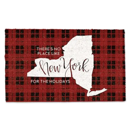 New York for the Holidays Doormat {1}