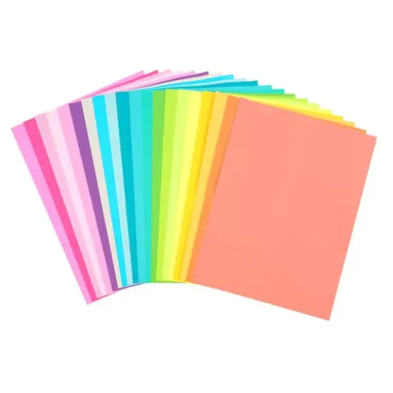 8.5" x 11" Neon Paper Pack by Recollections&trade;, 120 Sheets {1}