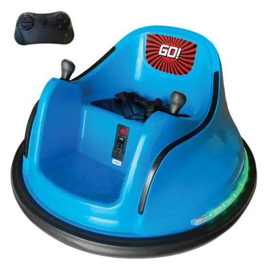 The Bubble Factory Electric RC Kids Ride-On Bumper Car {1}