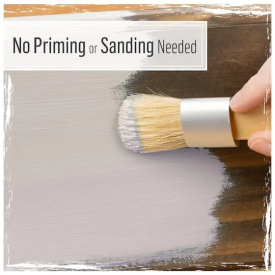 FolkArt&reg; Home Decor&trade; White & Tan Chalk Paint with Brushes Kit {6}