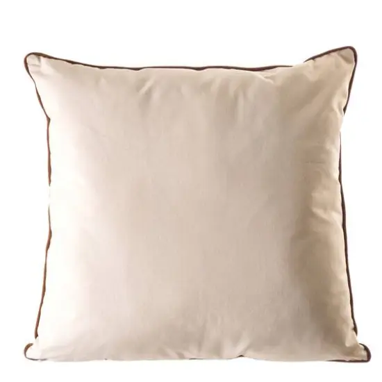 Glitzhome&reg; Cotton Embroidered Turkey Pillow Cover {8}