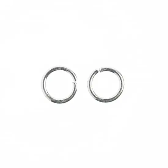 John Bead Must Have Findings 5mm Round Jump Ring, 178ct. Silver {4}