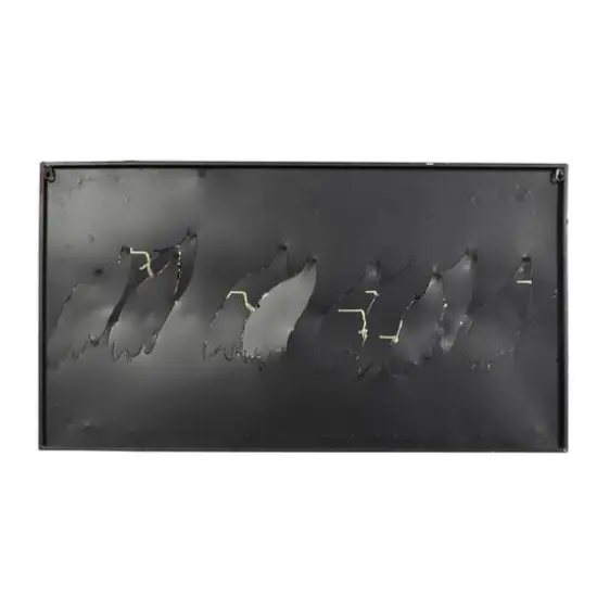 Brown Birds Iron Coastal Wall Decor {6}