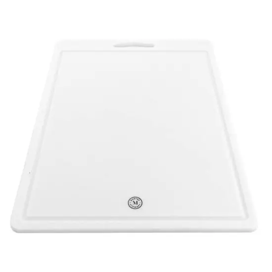 Martha Stewart White Plastic Cutting Board {3}