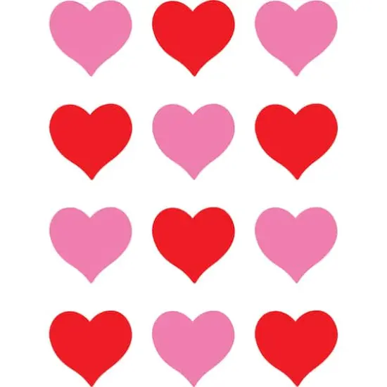 Teacher Created Resources Mini Hearts Accents, 6 Packs of 36 {3}