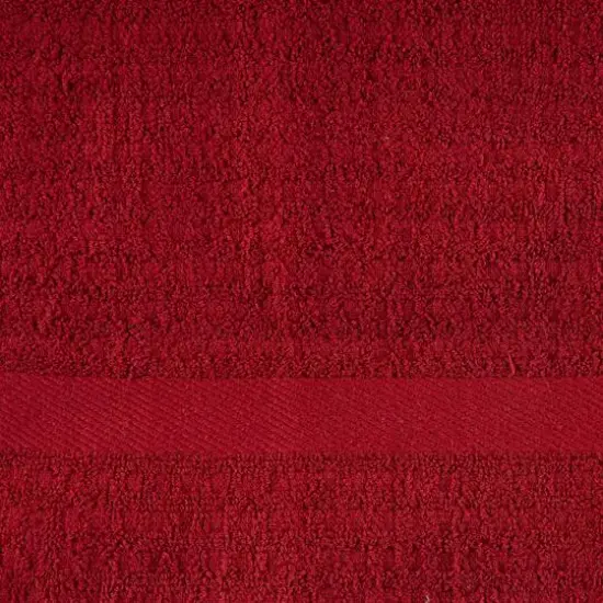 DII&reg; Solid Barn Red Waffle Terry Dishtowels, 4ct. {7}